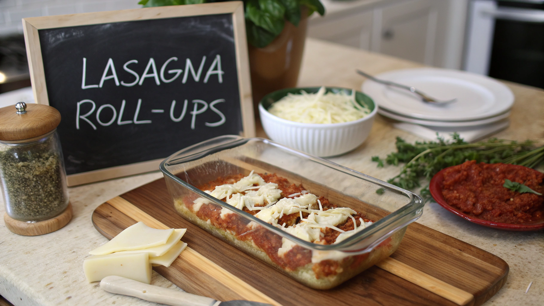 recipe for lasagna roll-ups
