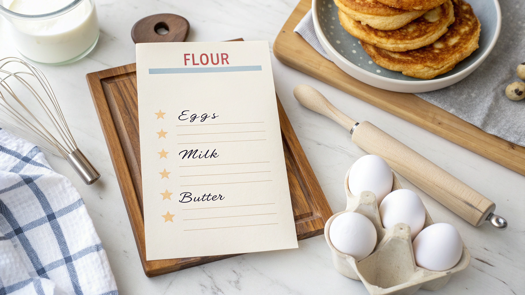 Fluffy Homemade recipe for Pancakes from Scratch 2 recipe for pancakes ingredients