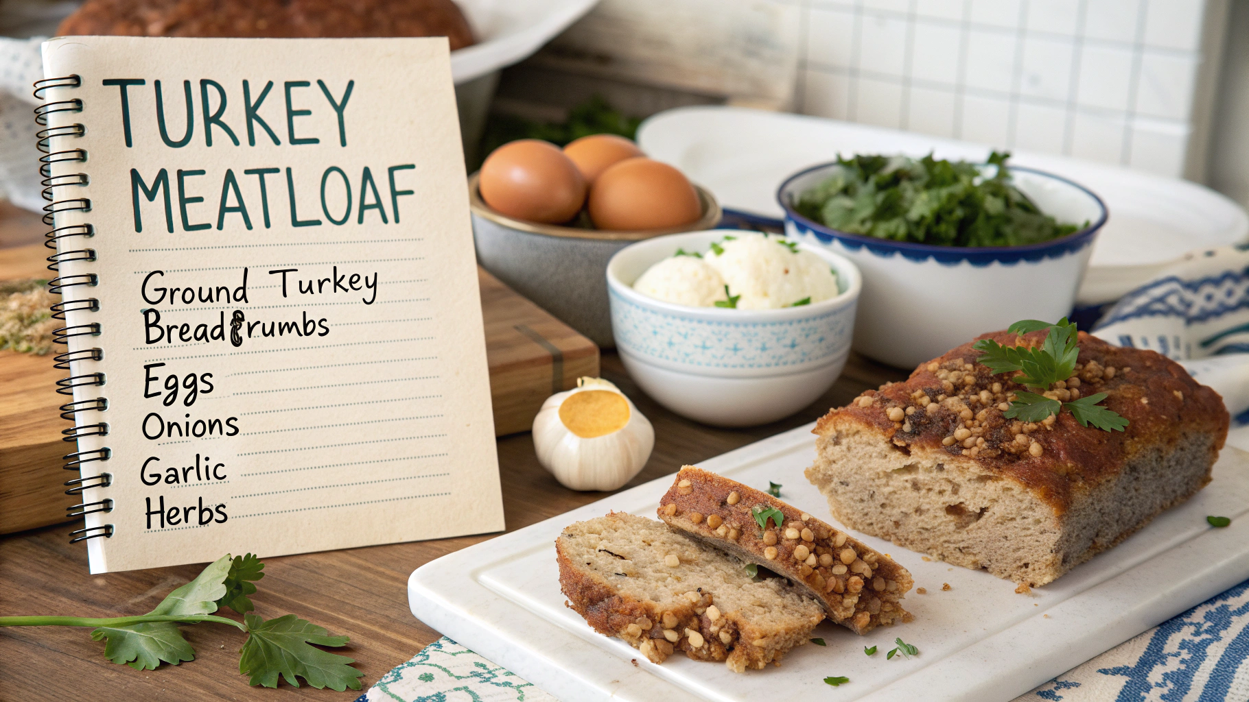 Healthy & Tasty recipe for Turkey Meatloaf 2 recipe for turkey meatloaf ingredients
